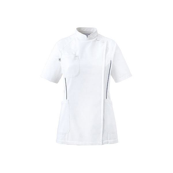 ミズノ ユナイト ケーシージャケット（女性用） ホワイト 3L MZ0048 医療白衣 ナースジャケット 1枚（取寄品）