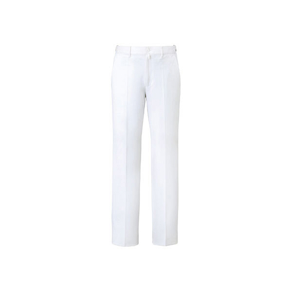 ミズノ ユナイト パンツ（男性用） ホワイト LL MZ-0071 医療白衣 メンズパンツ 1枚（取寄品）