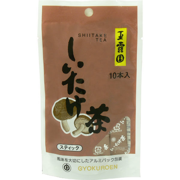 玉露園　しいたけ茶スティック　1袋（10本入）