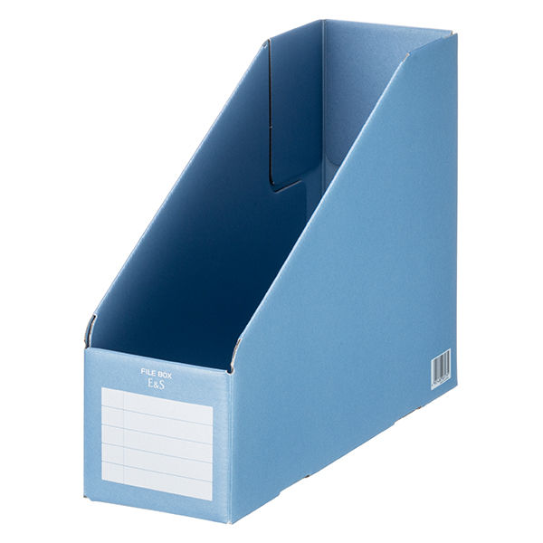 コクヨ ファイルボックス E&S ブルー フーE455B 1セット（10冊：5冊入×2袋）