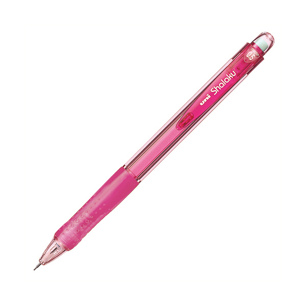 三菱鉛筆(uni)　シャープペン　VERYシャ楽　透明桃　M5100T.13　3本　（直送品）