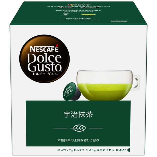 ネスカフェ ドルチェグスト専用カプセル　宇治抹茶　1箱（16杯分）ネスレ日本
