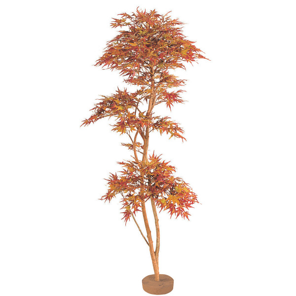 タカショー 人工観葉植物 紅葉もみじ 鉢無1.8m GD-52L 1個（直送品）