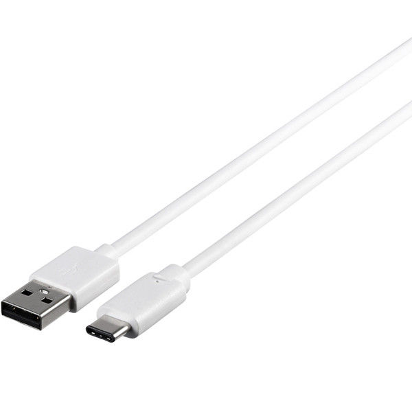 バッファロー USB2.0ケーブル A to C ホワイト 2.0m BSUAC220WH 1台（直送品）