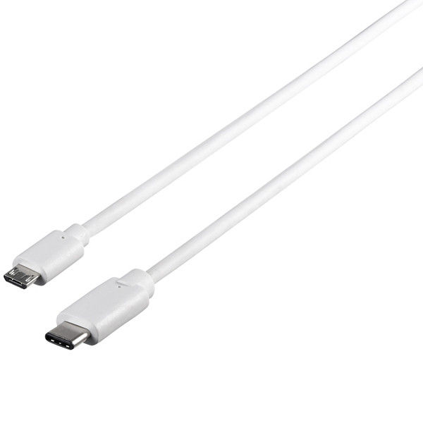 バッファロー USB2.0ケーブル microB to C ホワイト 1.0m BSUMBC210WH 1台（直送品）