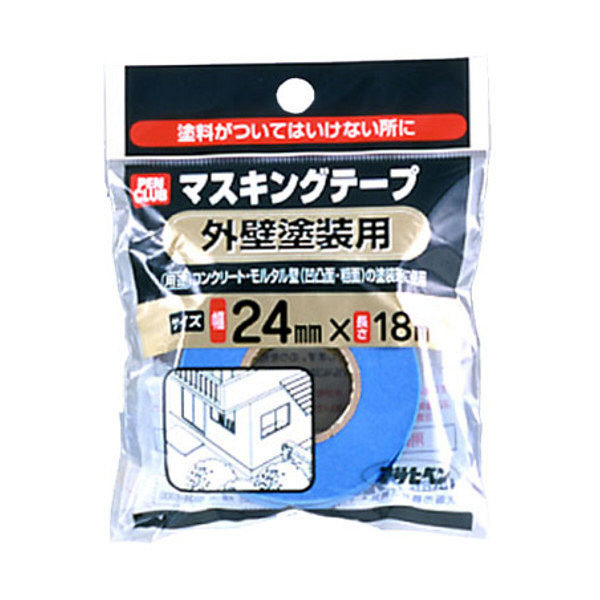 アサヒペン PCマスキングテープ 24mmX18m （外壁塗装用） 9016073（直送品）