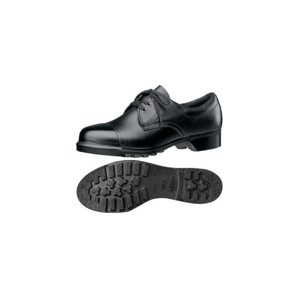 ミドリ安全 JIS規格 安全靴 短靴 V251N 外鋼板 24.0cm ブラック 1000006707 1足（直送品）