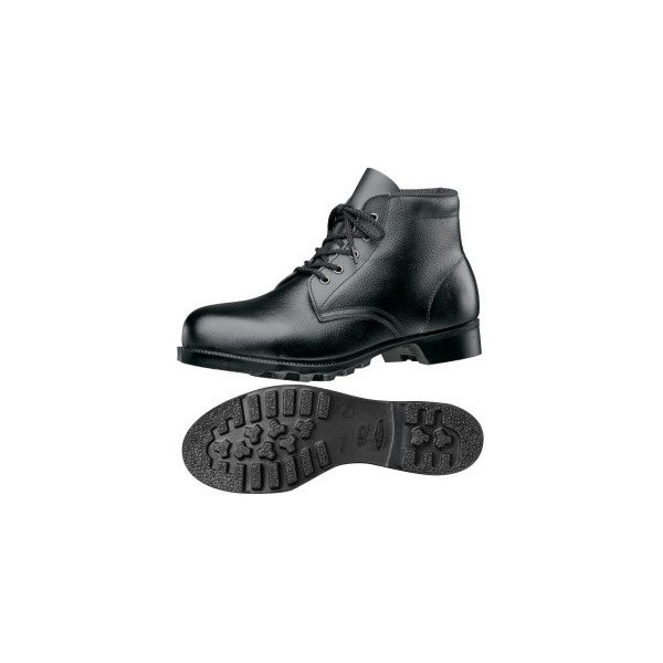 ミドリ安全 JIS規格 安全靴 中編上靴 V262N 25.5cm ブラック 1010005110 1足（直送品）