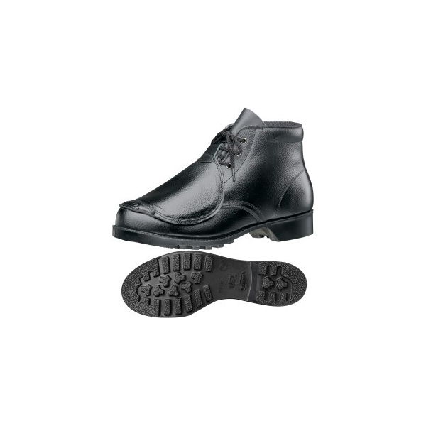 ミドリ安全 JIS規格 安全靴 中編上靴 V262N 甲プロ 27.0cm ブラック 1010005613 1足（直送品）