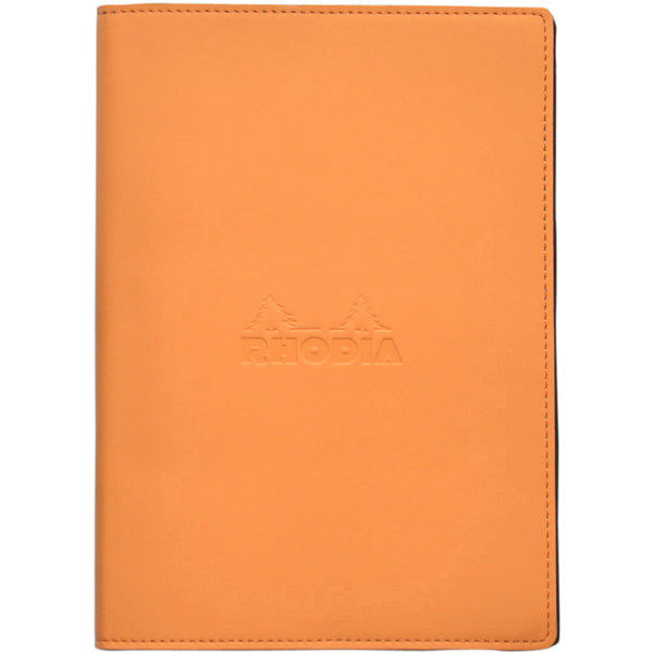 RHODIA（ロディア） エピュレ カバー付ホチキス留めノート A5 オレンジ cf118158（直送品）