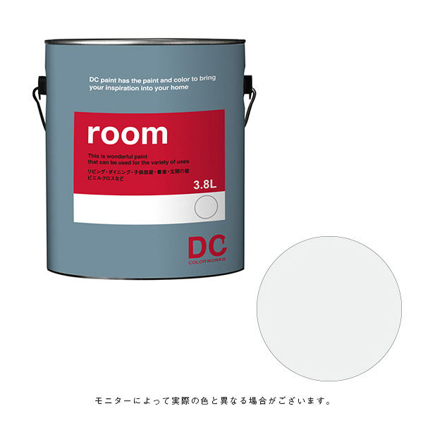 カラーワークス 室内壁用ペイント DCペイント ルーム ガロン 0021 3.8L（直送品）