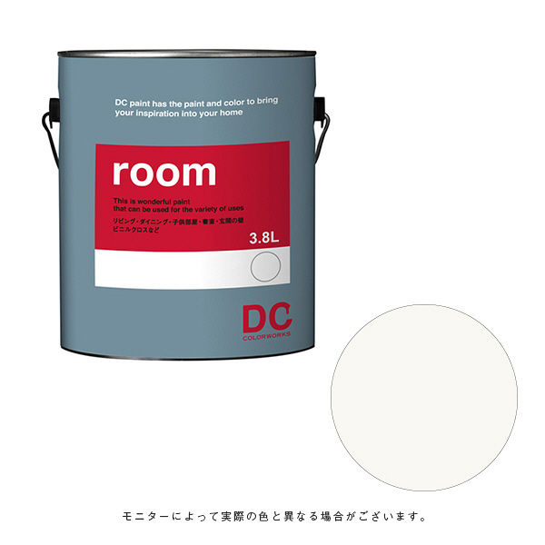 カラーワークス 室内壁用ペイント DCペイント ルーム ガロン 0029 3.8L（直送品）