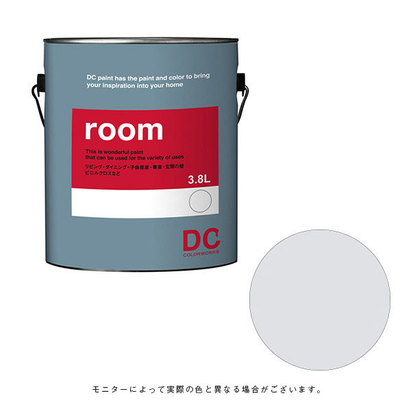 カラーワークス 室内壁用ペイント DCペイント ルーム ガロン 0524 3.8L（直送品）