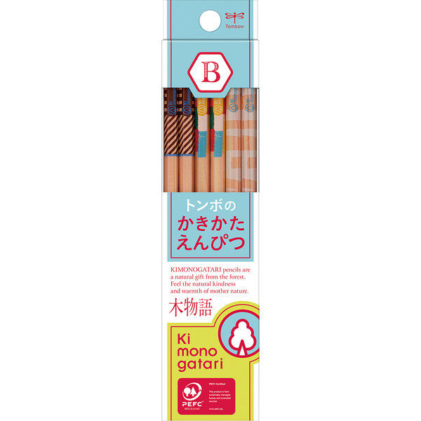 トンボ鉛筆 かきかた鉛筆 F木物語 KB-KF01-B 2箱（24本入）（直送品）
