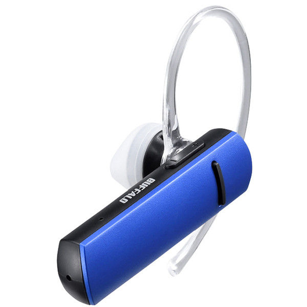 バッファロー Bluetooth4.1対応 /マイク搭載/片耳ヘッドセット ブ BSHSBE200BL 1台（直送品）