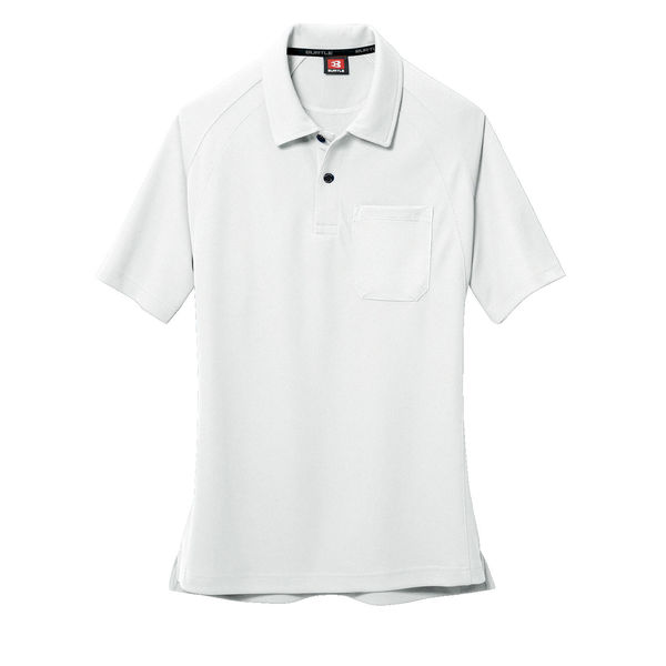 バートル 半袖ポロシャツ ホワイト LL 105-29-LL（直送品）