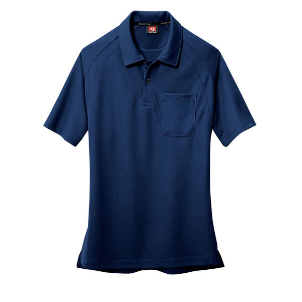 バートル 半袖ポロシャツ ネイビー SS 105-3-SS（直送品）