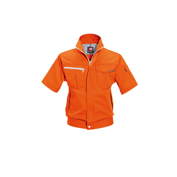 バートル 半袖ジャケット オレンジ 3L 6082-84-3L（直送品）