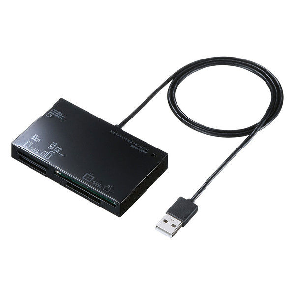 サンワサプライ USB2.0 カードリーダー ADR-ML19BK 1個（直送品）