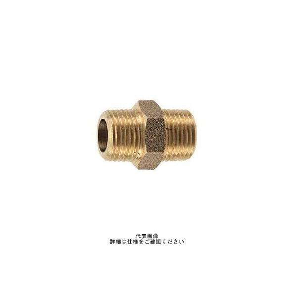 ミヤコ（MIYAKO） 砲金六角ニップル M154MN-30 1セット（5個）（直送品）