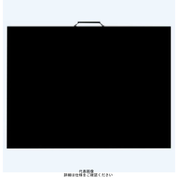 ブラスト興業 木製黒板 ブラック無地 600×700 I-7B 1個（直送品）