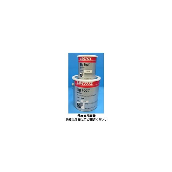 ヘンケルジャパン ロックタイト 滑り止めコート剤 ビッグフット ZV(黒) 2Kg 1400349 1缶（直送品）