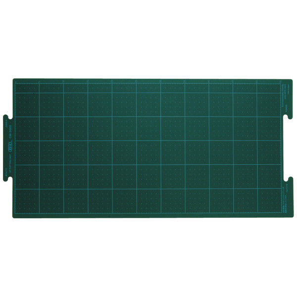 エヌティー カッティングマット・60×29cm・緑 10mm方眼目入り CM-3500 1セット（2個）（直送品）