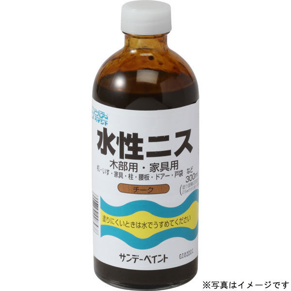 サンデーペイント 水性ニス メープル 300ml #25662（直送品）