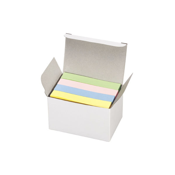 コクヨ 再生紙ふせん<K2> 75×12.5 混色 K2メ-R7512X20 1セット（100冊：20冊入×5箱）（直送品）