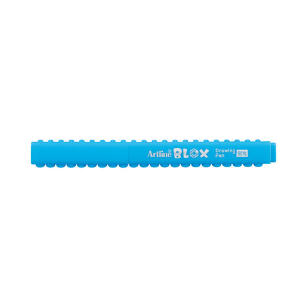 シヤチハタ BLOX 水性サインペン蛍光 ブルー KTX-200F-B（取寄品）