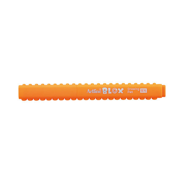 シヤチハタ BLOX 水性サインペン蛍光 オレンジ KTX-200F-OR（取寄品）