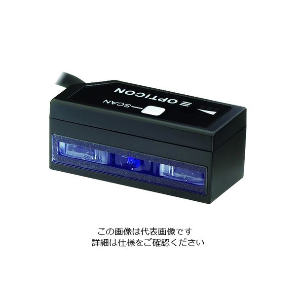 オプトエレクトロニクス OPTICON 小型定置式1次元バーコードスキャナ インターフェース:USB F-100 SR-USB-COM 1個（直送品）