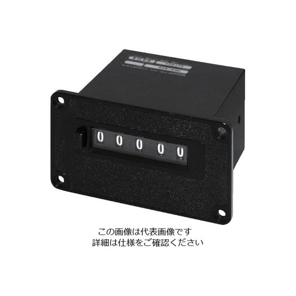 ライン精機 電磁カウンター(リセットツキ)5桁 MCR-5PN AC100V 1個 838-3784（直送品）