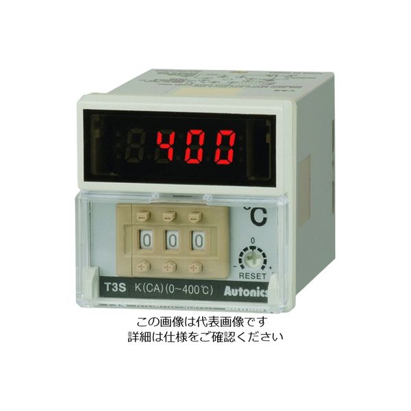 マルヤス電業 オートニクス デジタルスイッチ設定型温調器 T3S-B4RJ4C-N 1個 207-9815（直送品）
