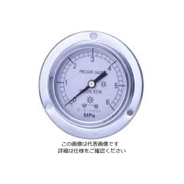 第一計器製作所 HNT汎用圧力計 FDUR1/4-60:0.06MPA 1個（直送品）
