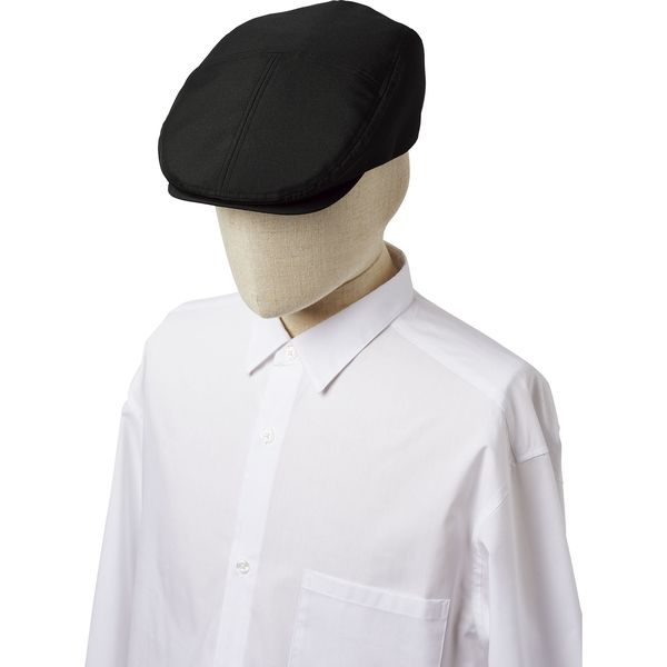 チトセ株式会社 ハンチング帽　ブラック　フリー AS-8710 1枚（取寄品）