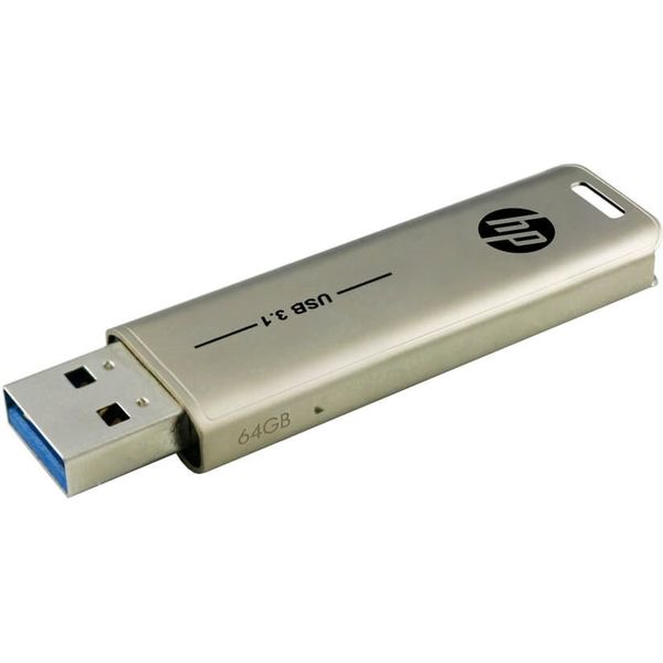 PNY ヒューレット・パッカード(HP)ブランド USB3.1高速メモドライブリ プッシュ式タイプ 64GB HPFD796L-64 1個