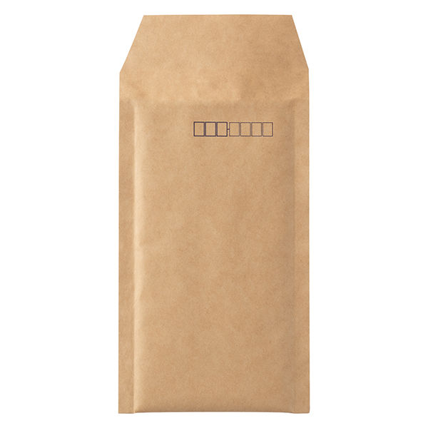 クッション封筒 小包封筒（軽量タイプ） 定形内サイズ 茶 開封テープなし ホフ-123 1パック（5枚入） コクヨ
