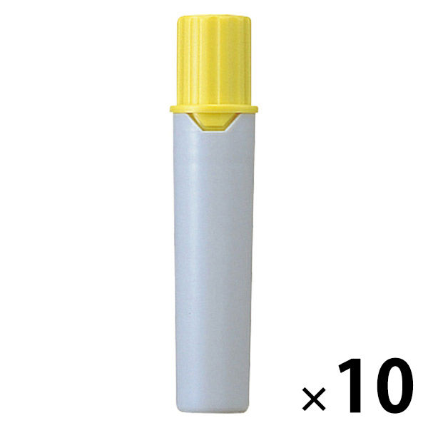 プロッキー 水性ペン 太・細ツイン 詰替カートリッジ 黄 10本 PMR70.2 三菱鉛筆 uni
