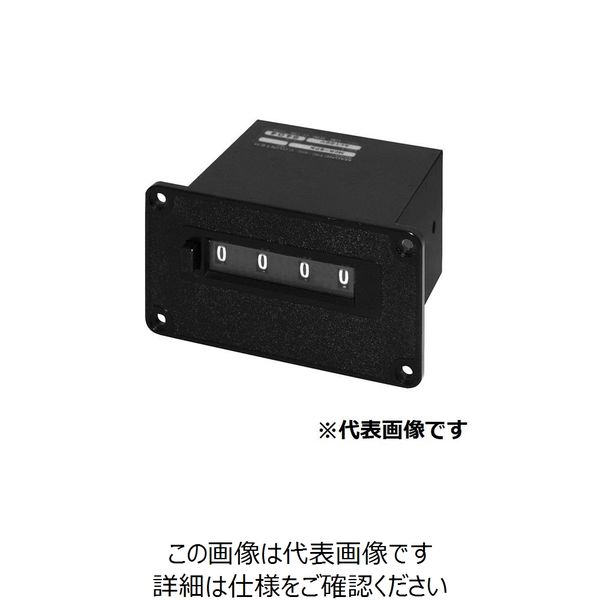 ライン精機 電磁カウンタ(リセット付) MCR-4PN-200 1個（直送品）