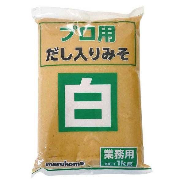 マルコメ プロ用だし入り白 味噌 業務用 1袋（1kg）