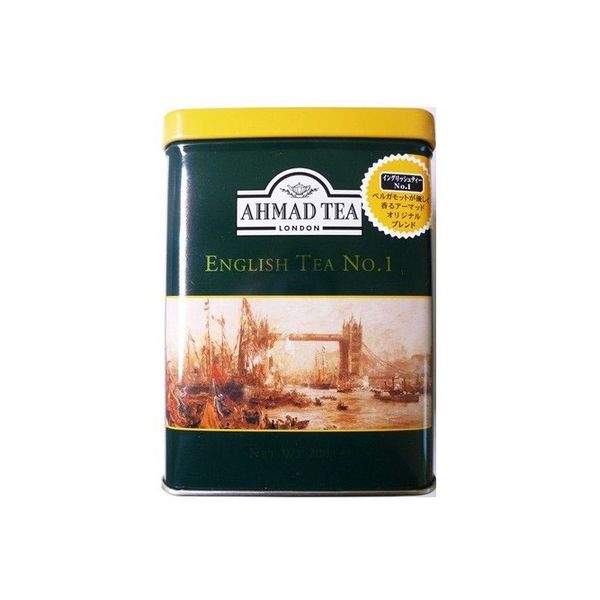 世界美食探究　AHMAD TEA　イングリッシュティーNo.1（リーフティー）　200ｇ　（直送品）