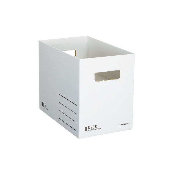 コクヨ 収納ボックス<NEOS> （Mサイズ）ホワイト A4-NEMB-W 1冊
