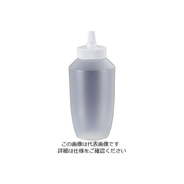 江部松商事 ドレッシングボトル(ネジキャップ式)HPPー740 740mL オレンジ 63-7123-12 1個（直送品）