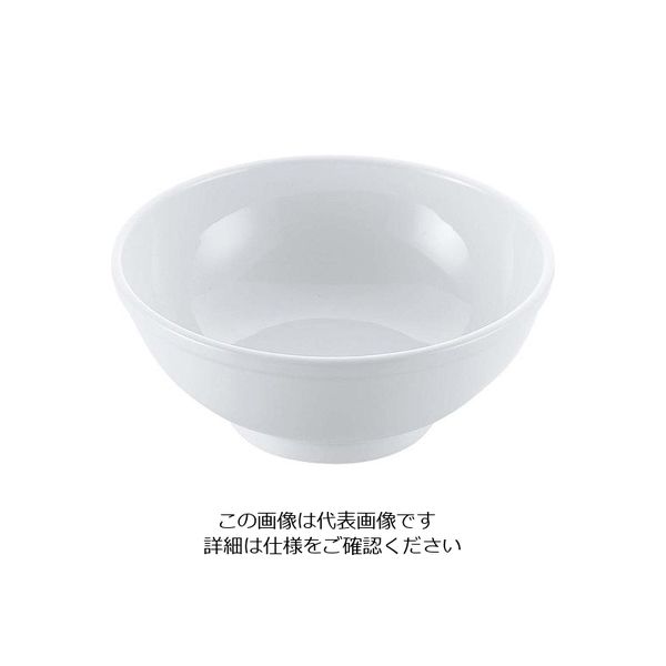 江部松商事 磁器 中華食器 白 丸玉渕丼 5寸 63-7195-30 1個（直送品）