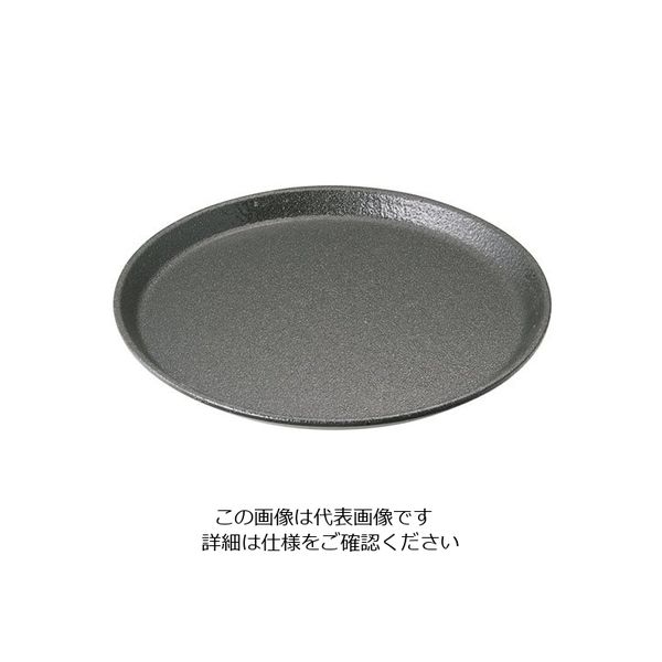 オープン工業 グリップタイトトレー 丸型 ブラック 1100GR2 1個 63-5706-11（直送品）