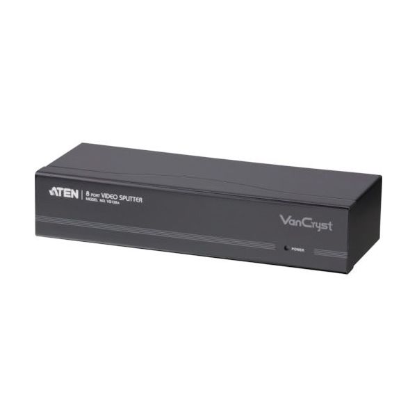 ATEN ビデオ分配器 VGA / 1入力 8出力 VS138A 1台 115-2298（直送品）