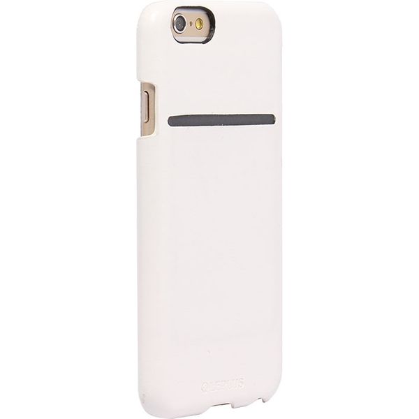 iPhone 6 iPhone 6S ケース カバー [PRIME] PUレザーシェルケース アイフォン6s ケース ホワイト（直送品）