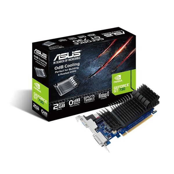 グラフィックボード GT730-SL-2GD5-BRK ASUS NVIDIA GeForce GT 730搭載 /2GB GDDR5/2スロット