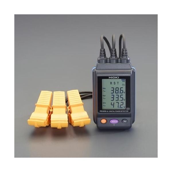 エスコ 検相器(電圧計付) EA711-11B 1台（直送品）